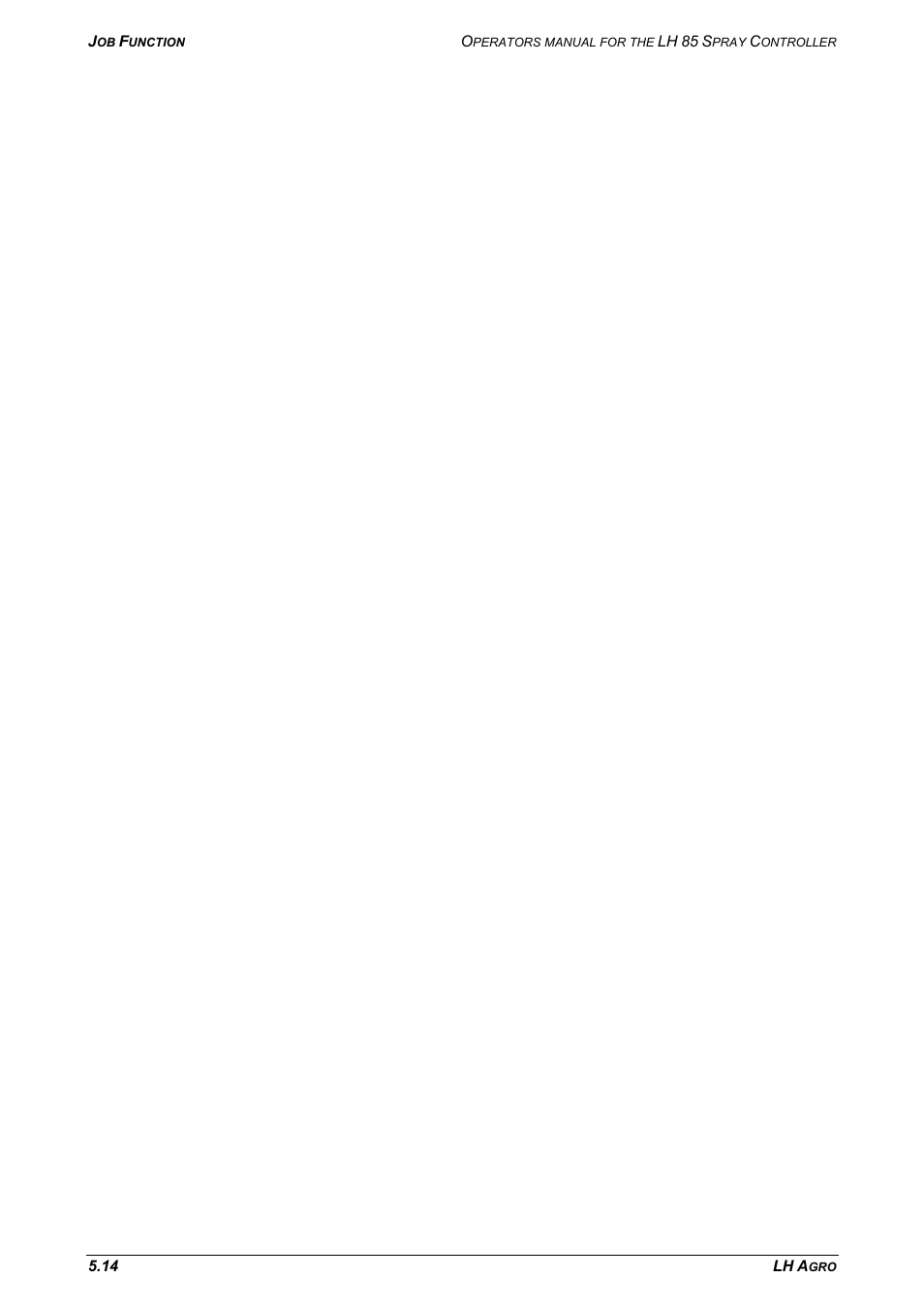 TeeJet LH 85 User Manual | Page 64 / 76