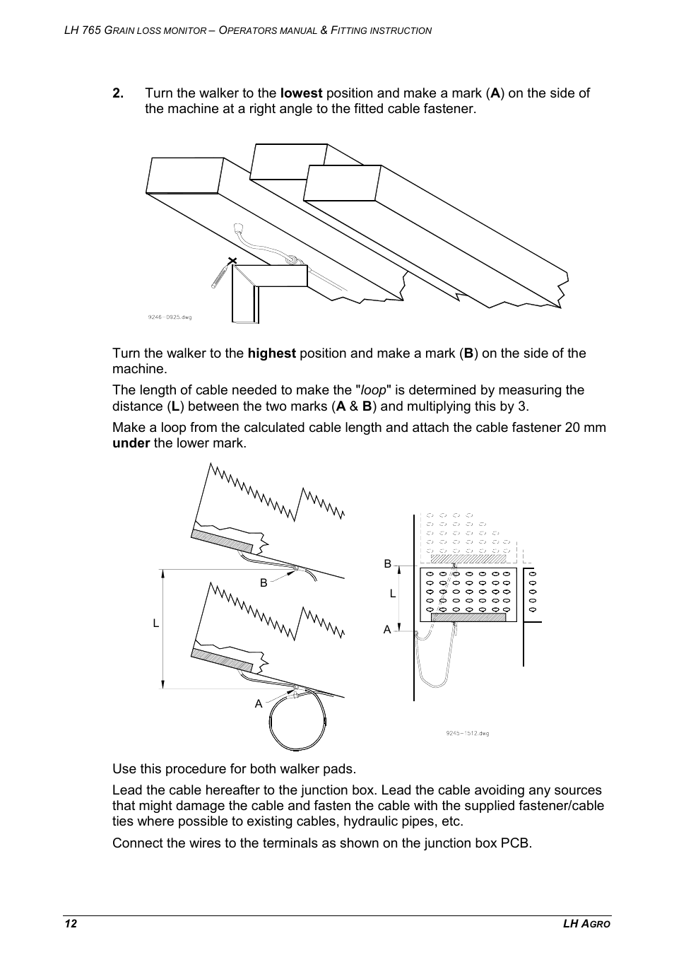 TeeJet LH 765 User Manual | Page 12 / 16