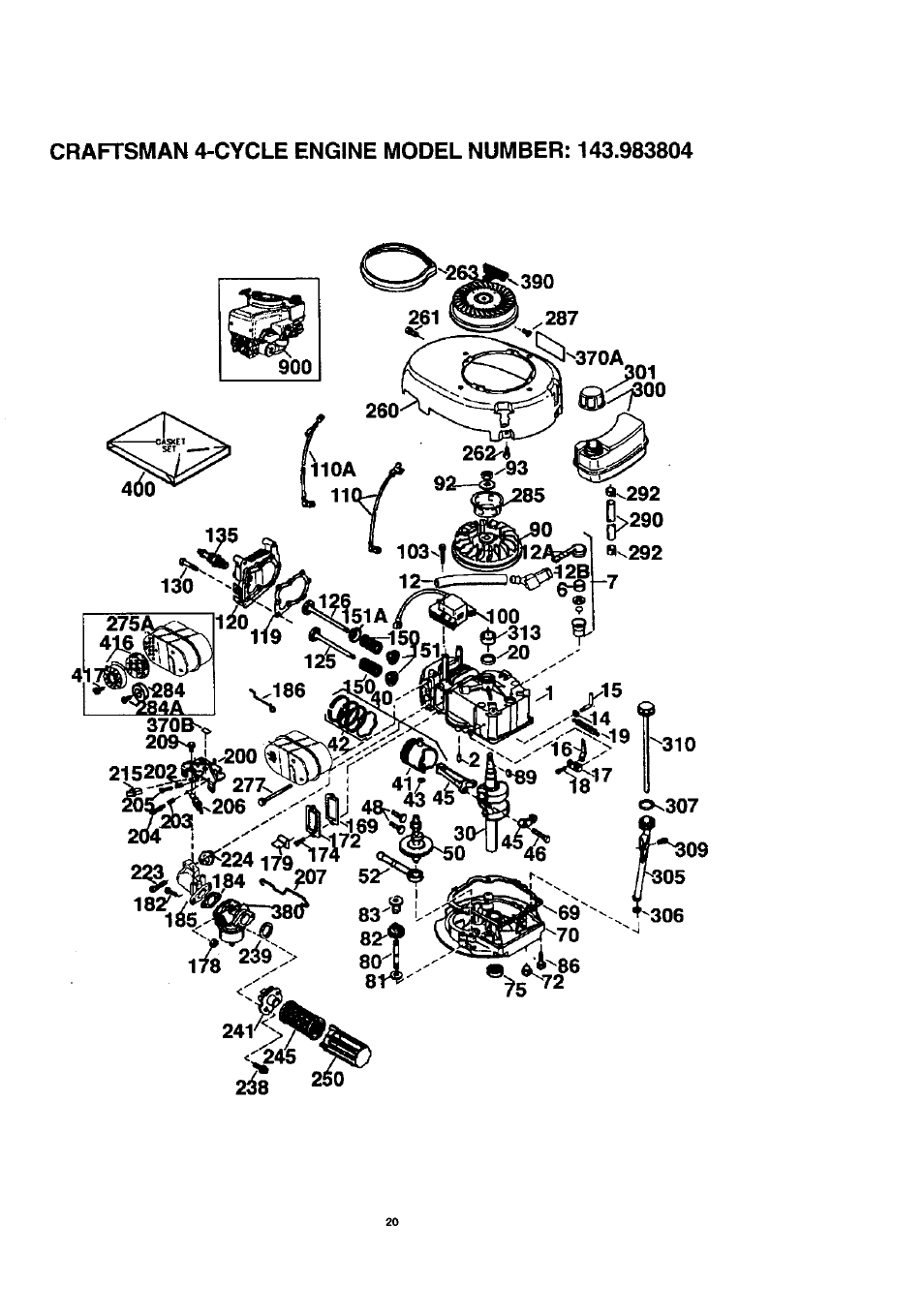 Craftsman 536.772200 User Manual | Page 20 / 24