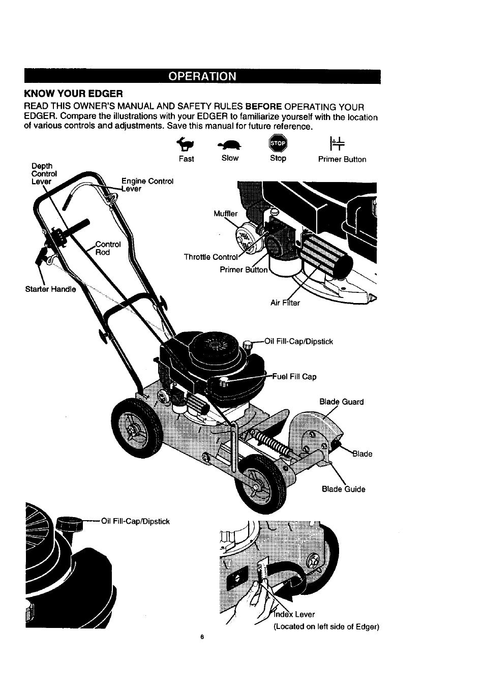 Operation | Craftsman 536.772200 User Manual | Page 6 / 24