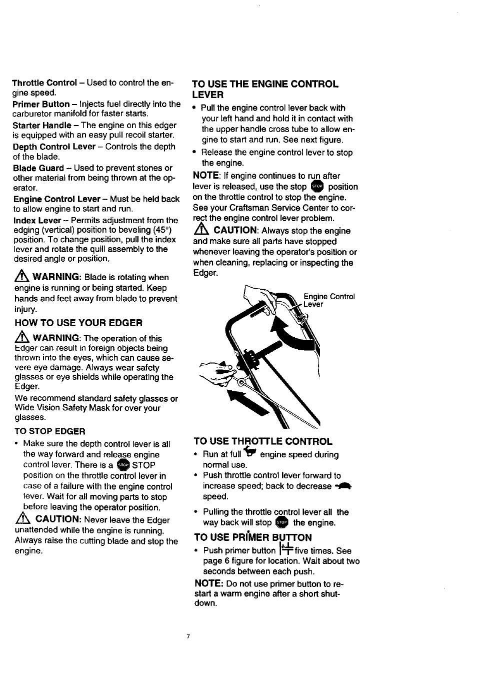 Craftsman 536.772200 User Manual | Page 7 / 24