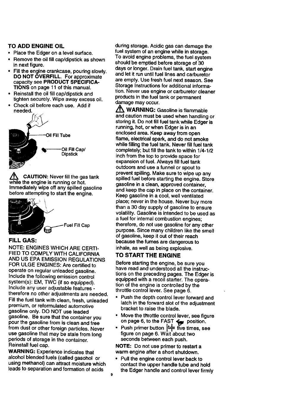 Craftsman 536.772200 User Manual | Page 9 / 24