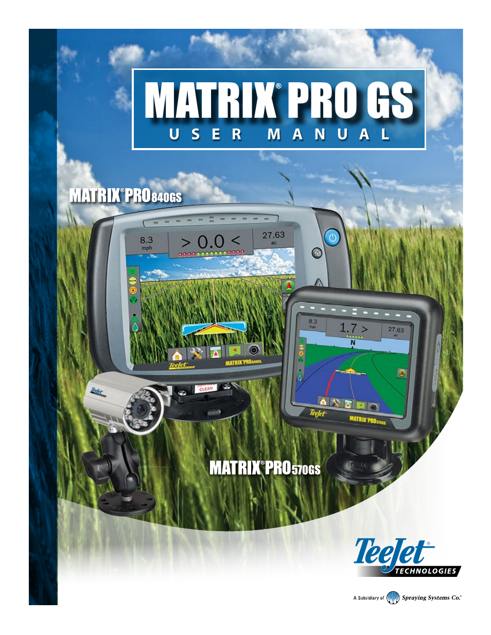 TeeJet Matrix Pro 840GS User Manual | 84 pages