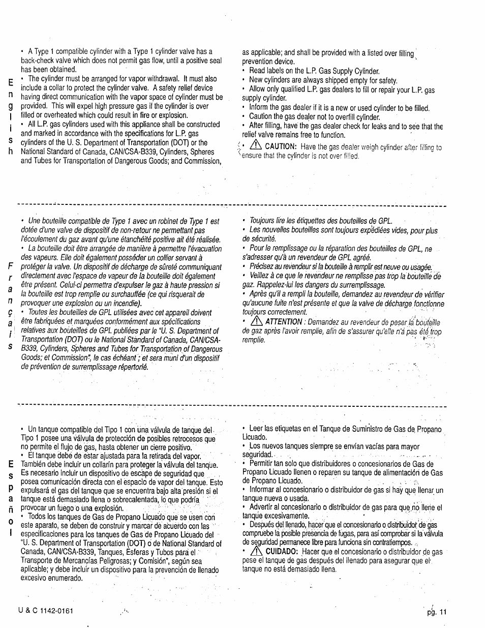 Craftsman 258.1240100 User Manual | Page 11 / 44