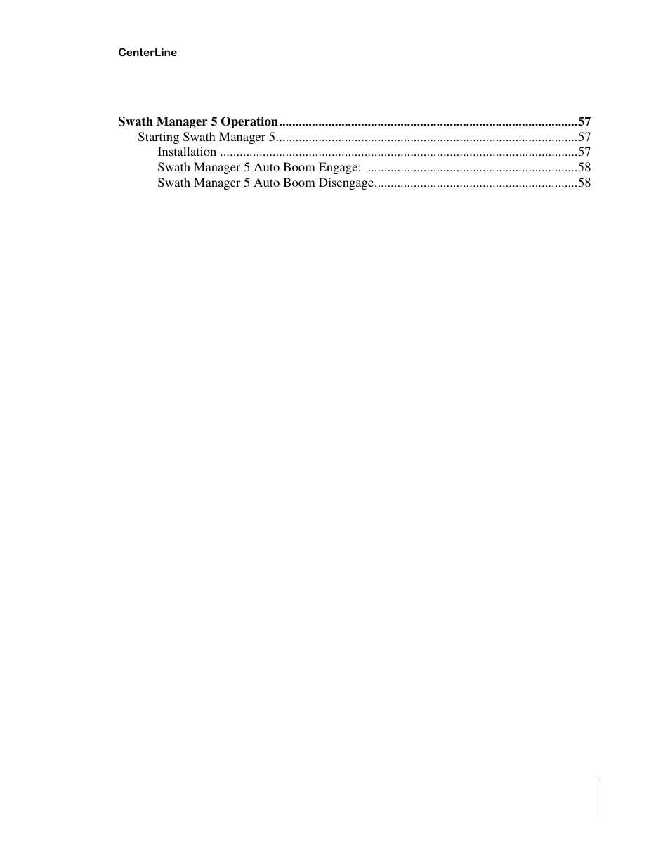 TeeJet CenterLine 2.0 User Manual | Page 5 / 66