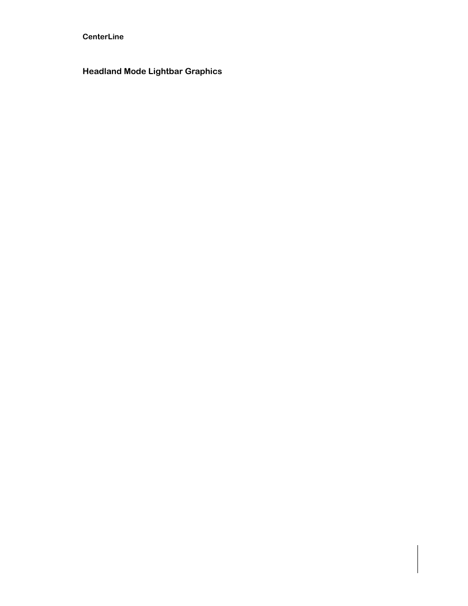 Headland mode lightbar graphics | TeeJet CenterLine 2.0 User Manual | Page 51 / 66