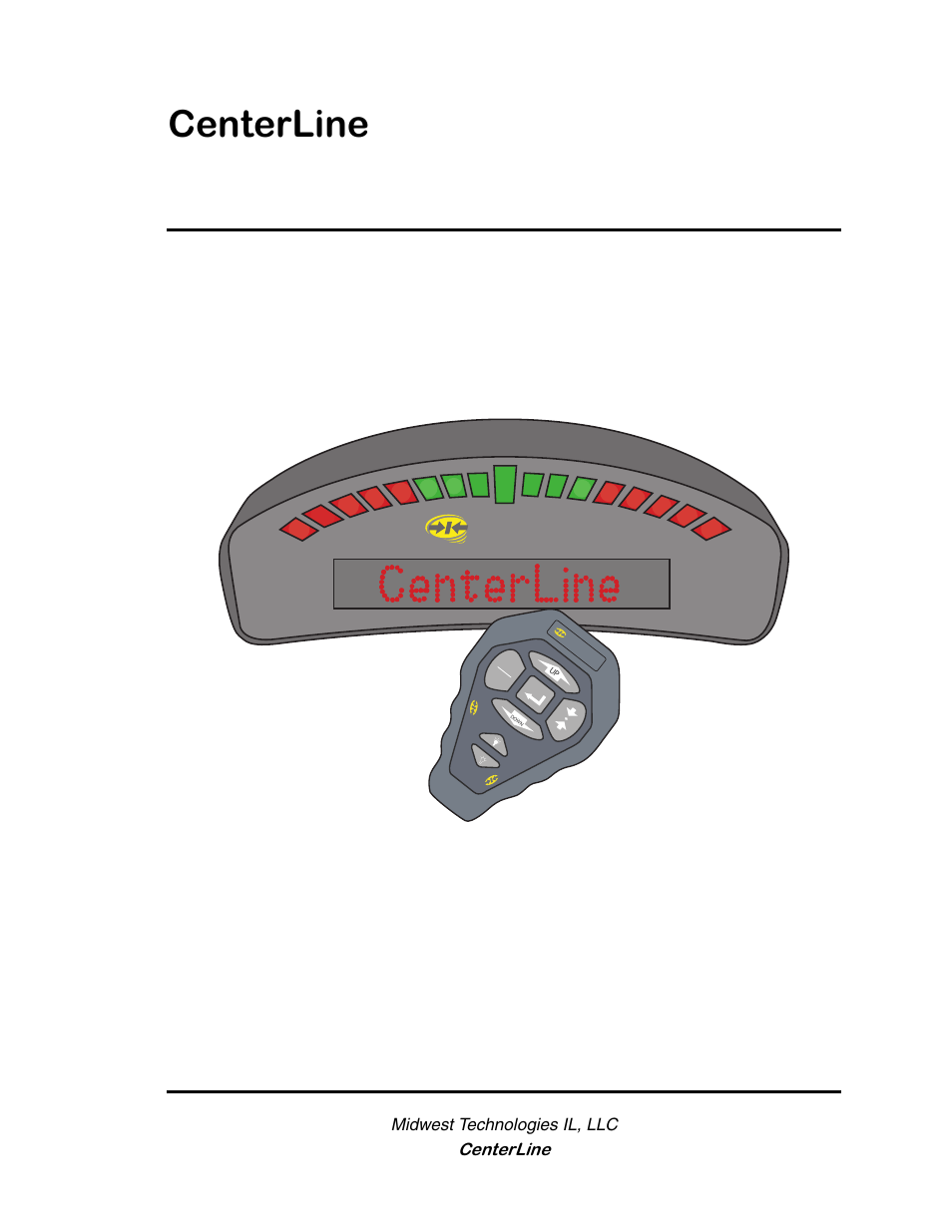 Centerline, Software version 2.00 | TeeJet CenterLine 2.0 User Manual | Page 7 / 66