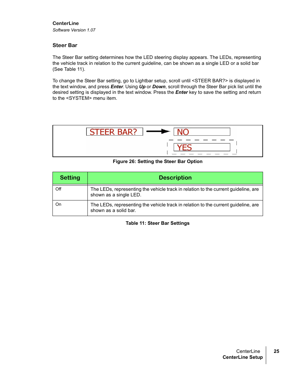 TeeJet CenterLine v1.07 User Manual | Page 31 / 60