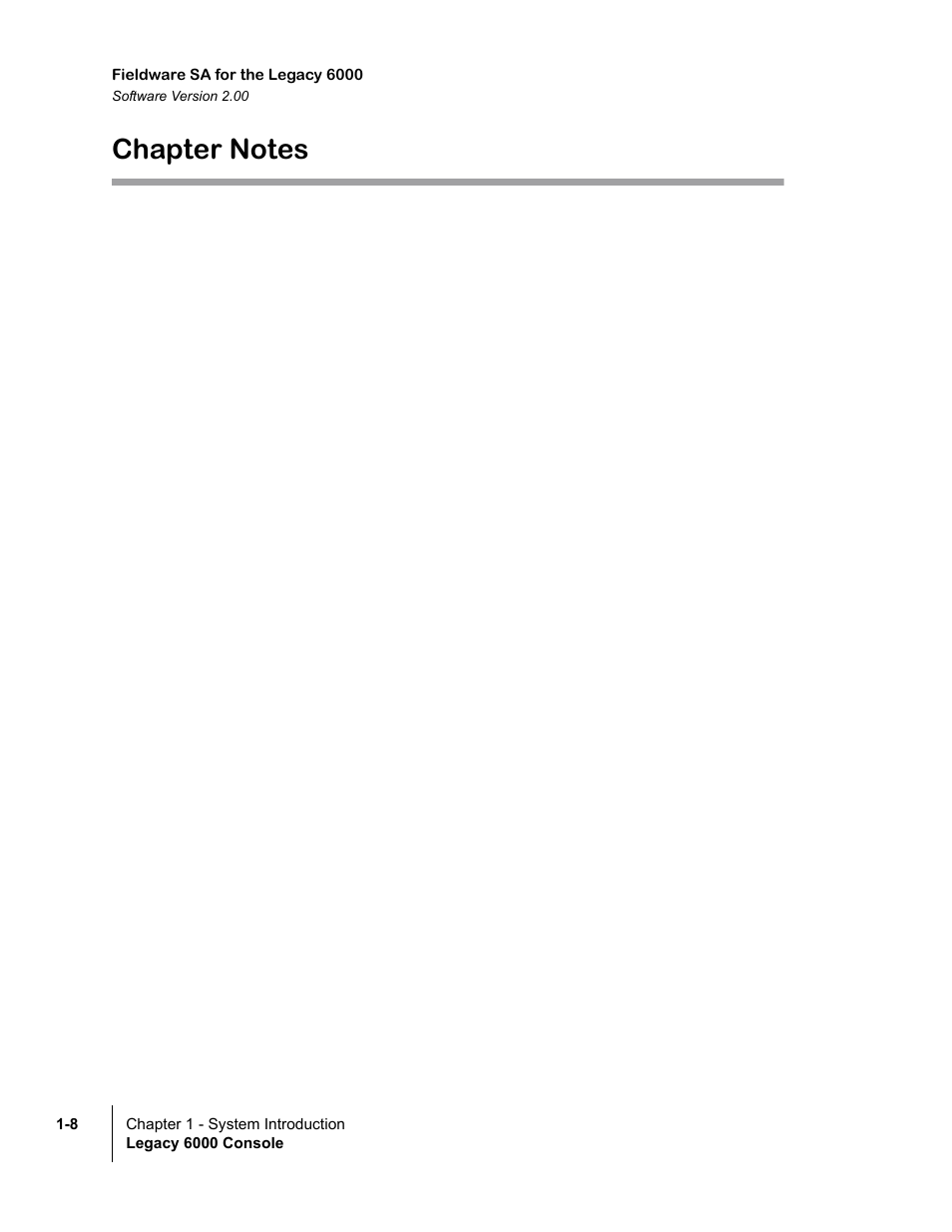 TeeJet Fieldware SA 2.0 for Legacy 6000 User Manual | Page 12 / 172