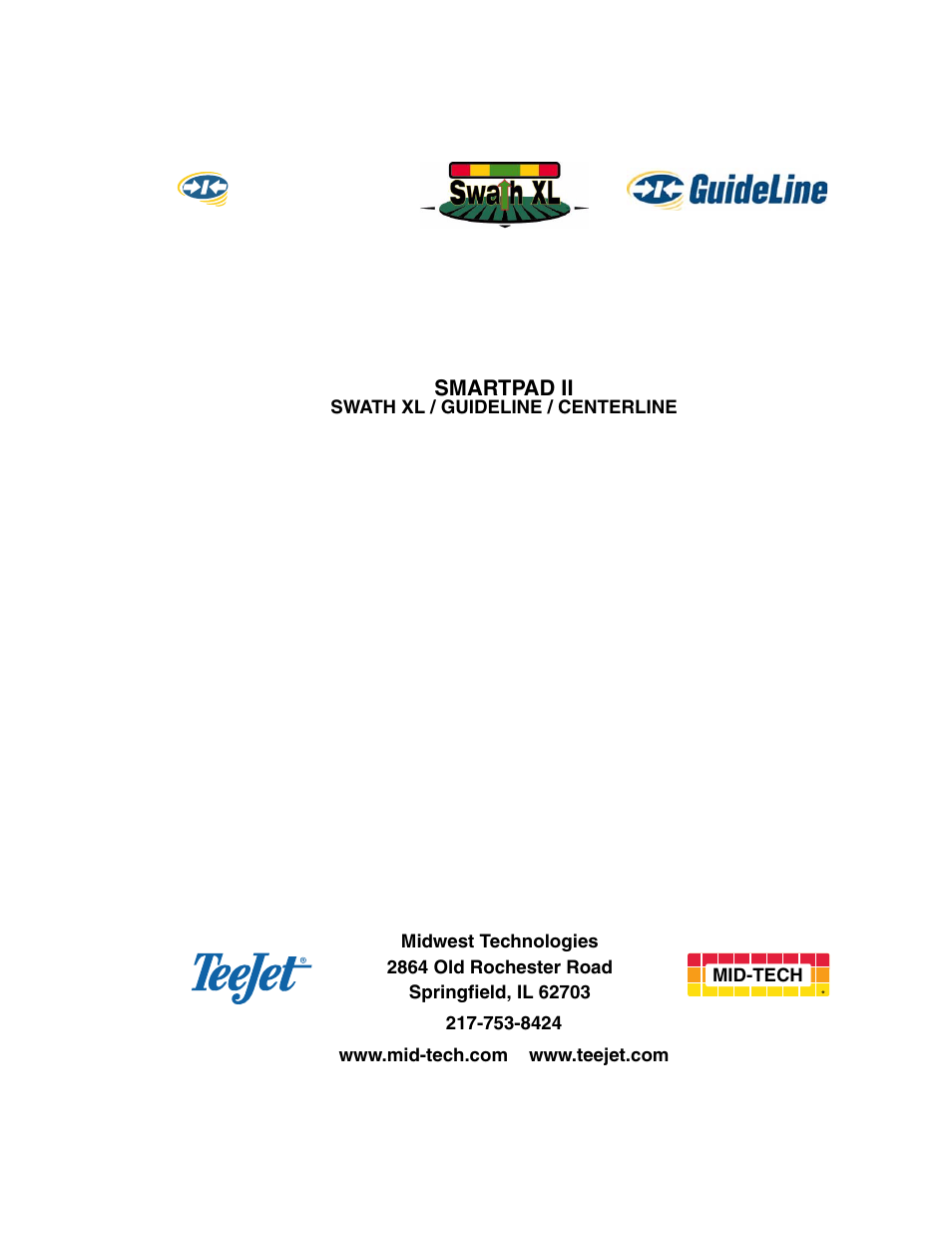 TeeJet Swath XL SmartPad II User Manual | 204 pages