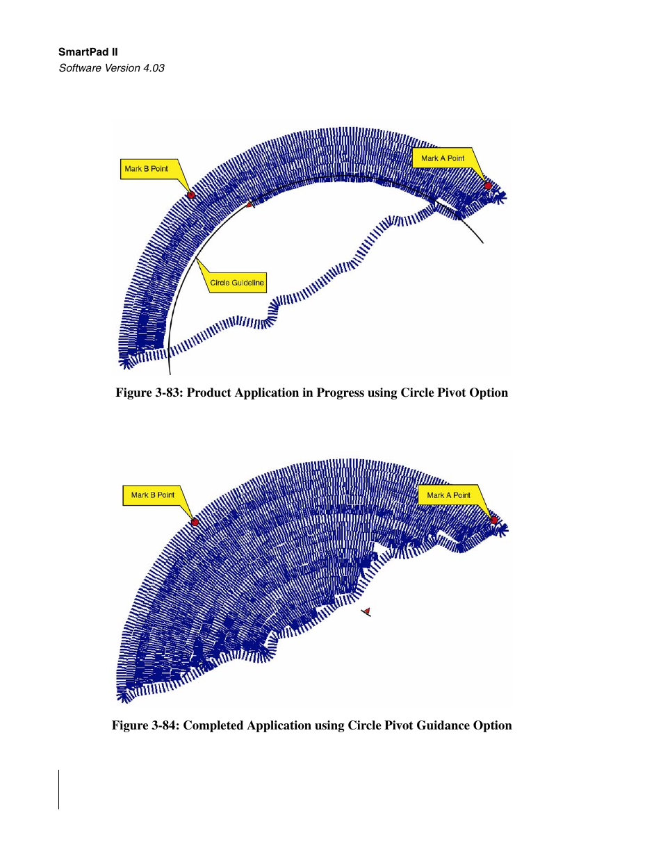 Figure 3-83, Figure 3-84 sho | TeeJet Swath XL SmartPad II User Manual | Page 114 / 204