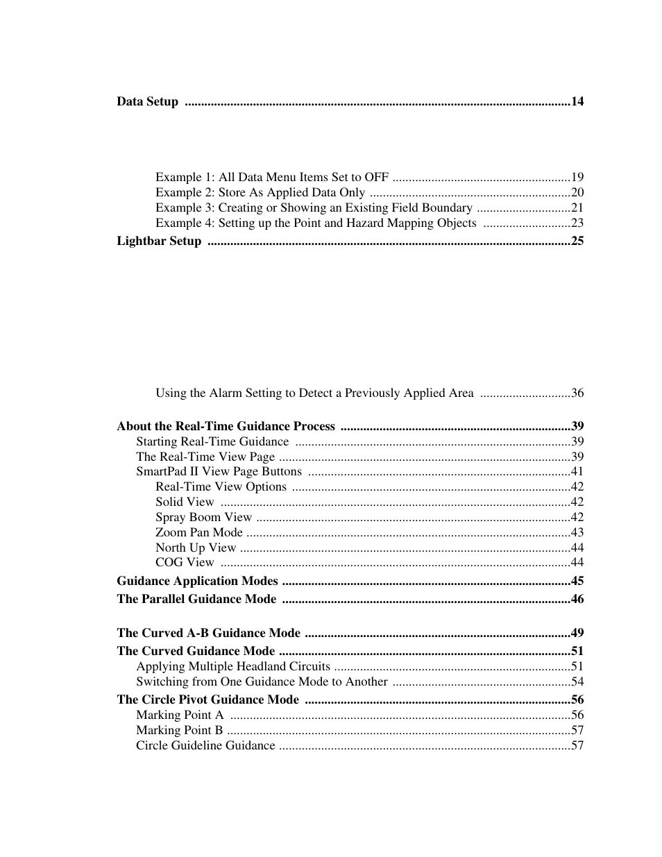 TeeJet Swath XL SmartPad II User Manual | Page 5 / 204