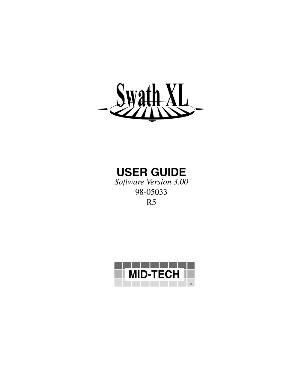 TeeJet Swath XL User Manual | 162 pages