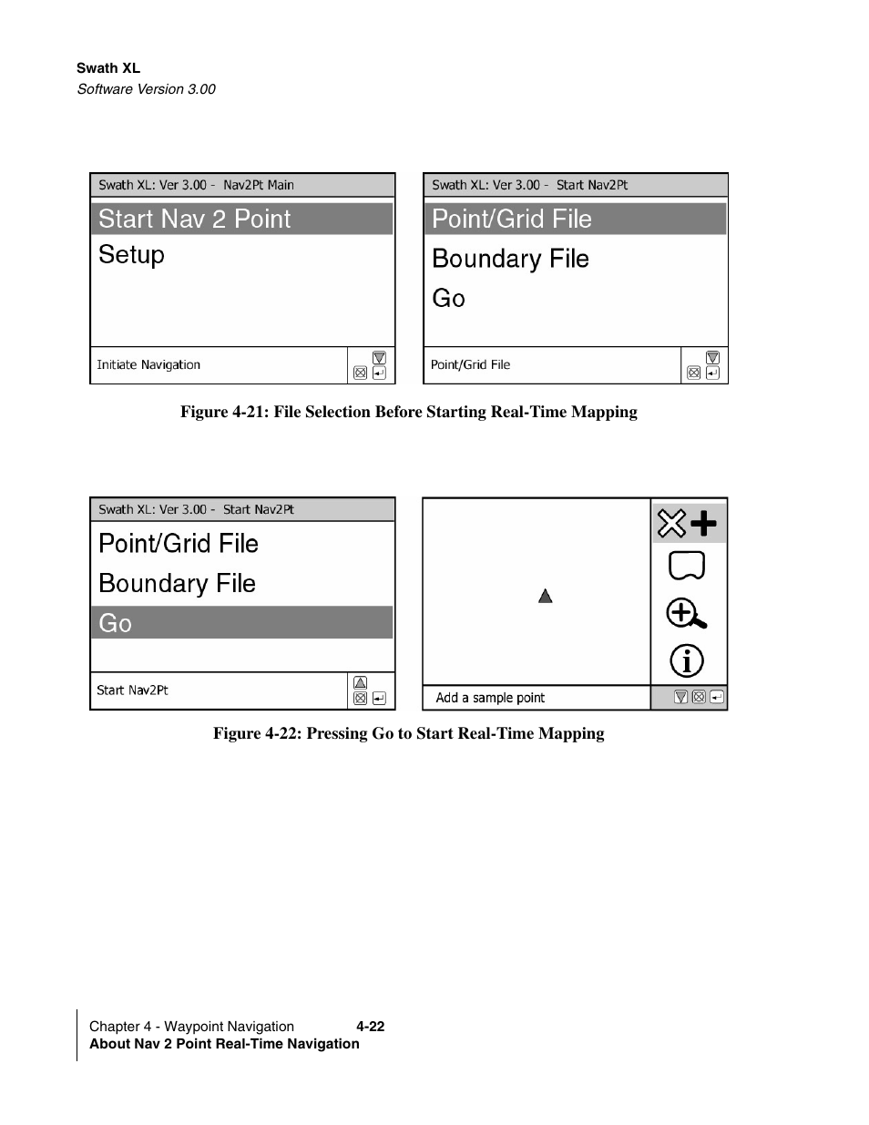 Figure 4 -21, G figure 4 -21 as, Figure 4 -22 | TeeJet Swath XL User Manual | Page 142 / 162