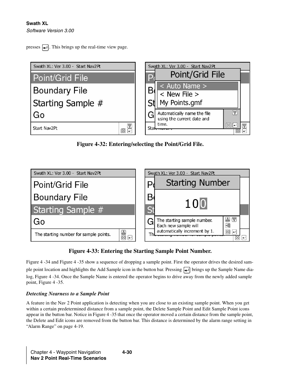 Figure 4 -32, Figure 4 -33 | TeeJet Swath XL User Manual | Page 150 / 162