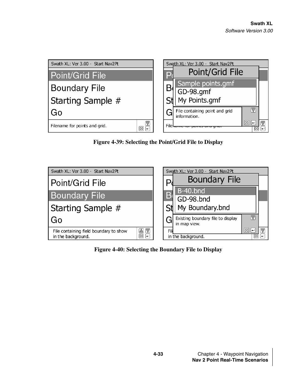 Figure 4 -39, Figure 4 -40 | TeeJet Swath XL User Manual | Page 153 / 162