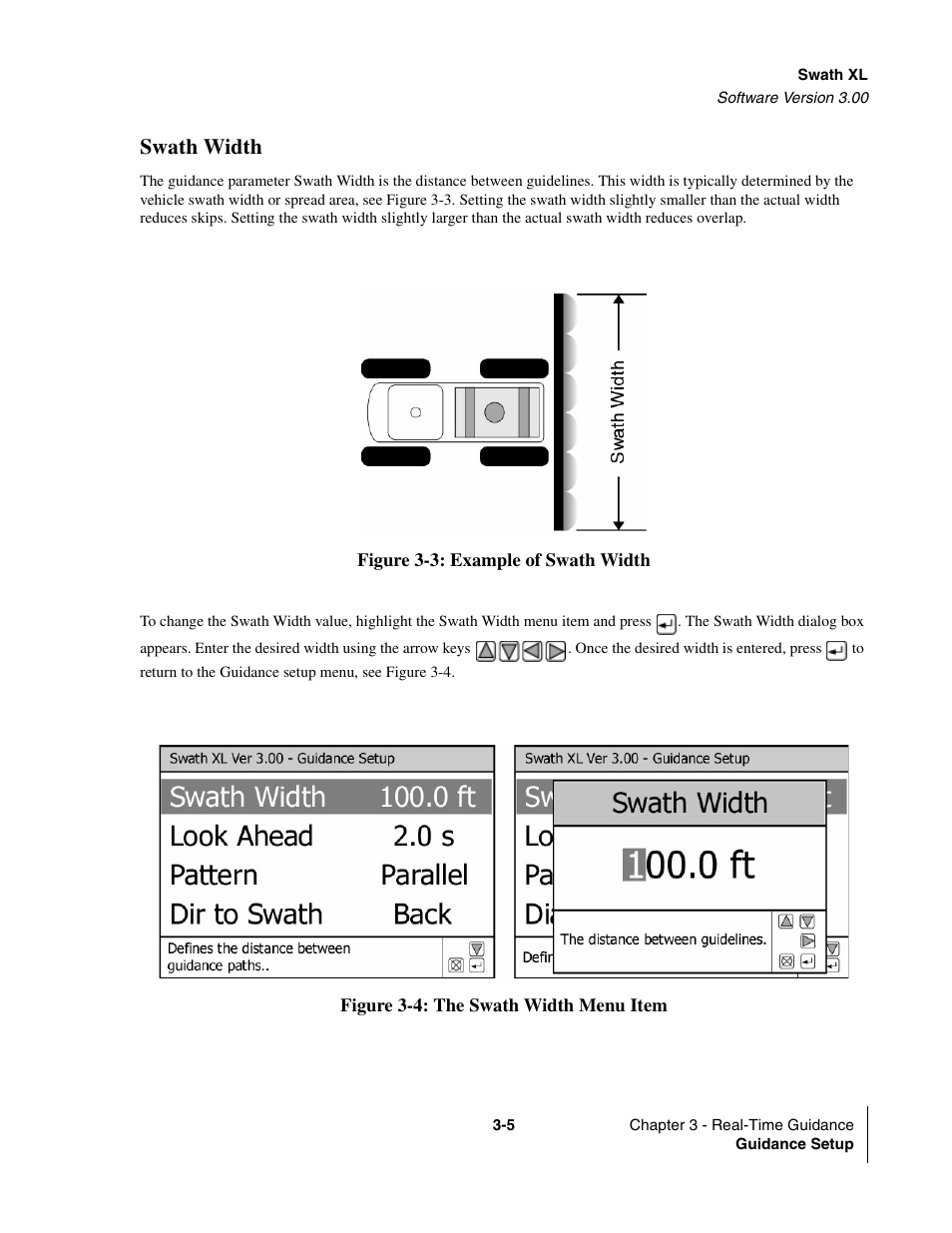 Swath width | TeeJet Swath XL User Manual | Page 53 / 162
