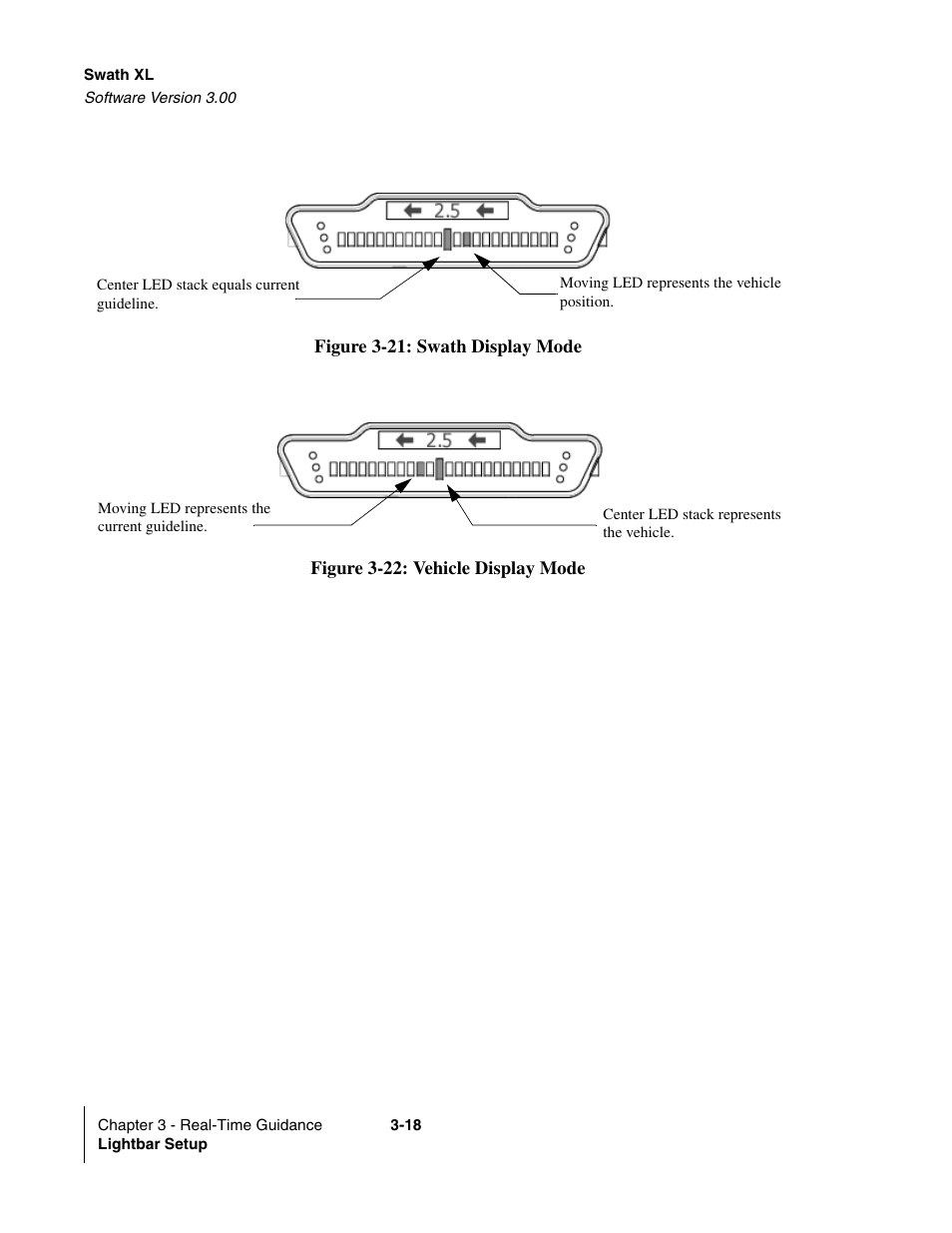 Ee figure 3-21, See figure 3-22 | TeeJet Swath XL User Manual | Page 66 / 162