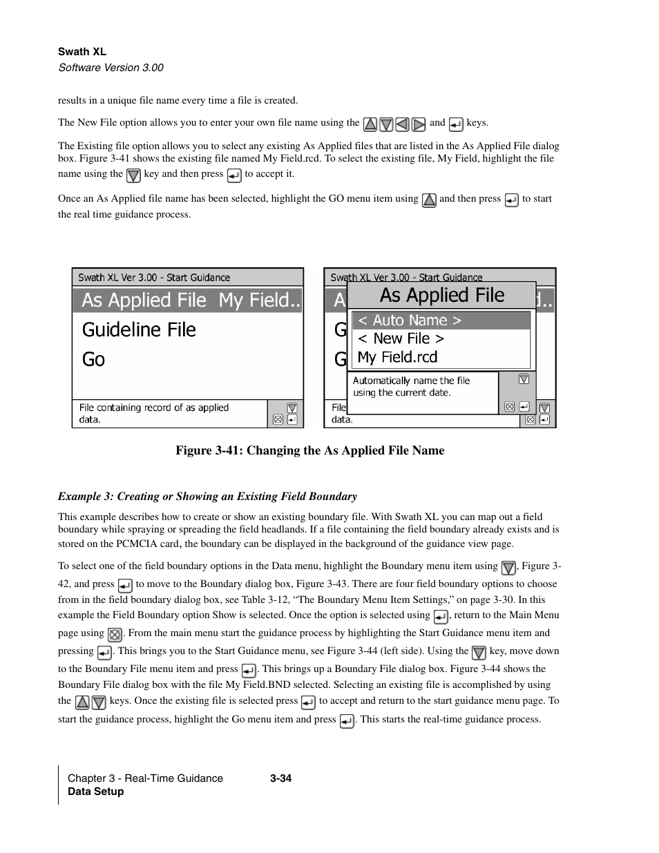 Figure 3-41 (l, X, figure 3-41 | TeeJet Swath XL User Manual | Page 82 / 162