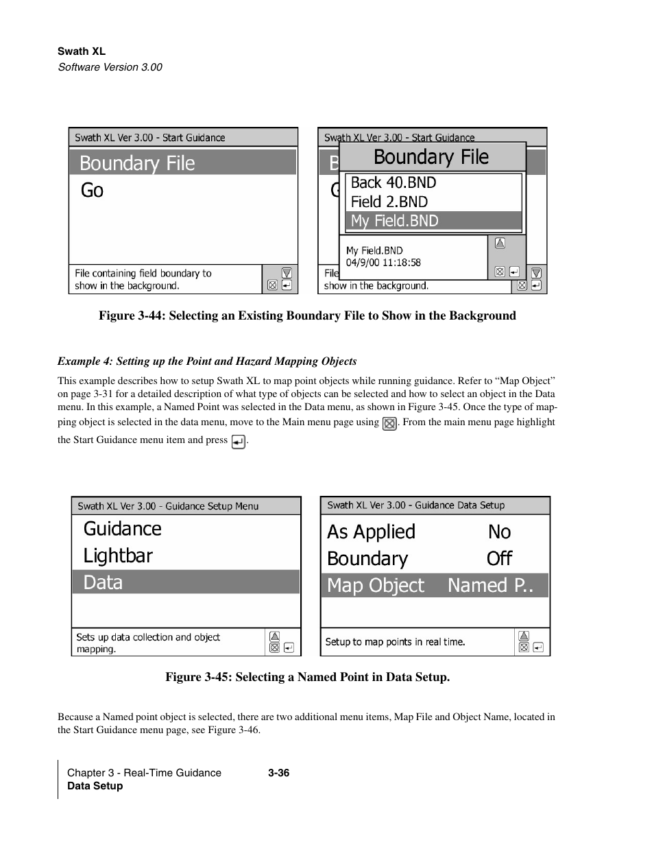 Ee figure 3-44 (l, X. figure 3-44 | TeeJet Swath XL User Manual | Page 84 / 162