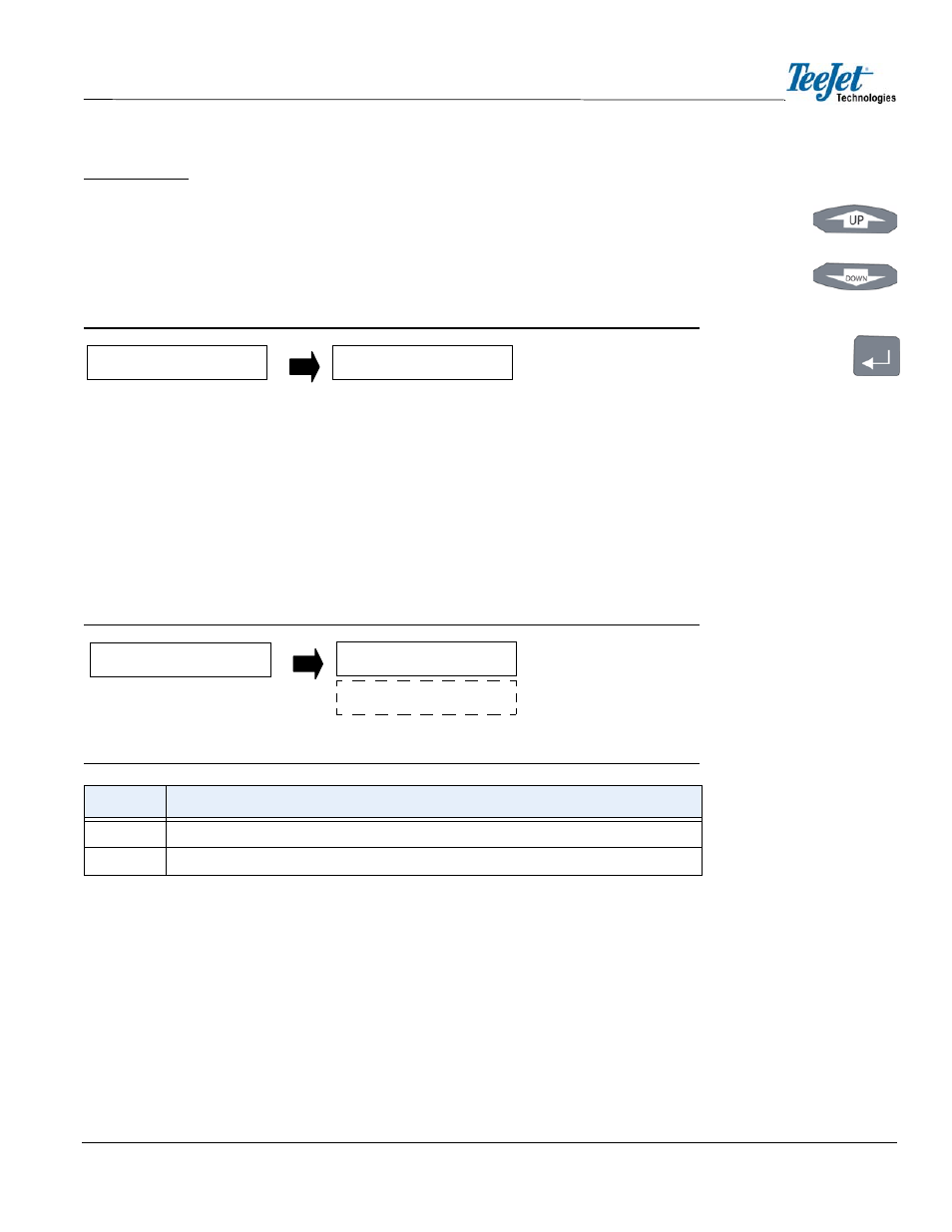 8 height, Off status on | TeeJet CenterLine User Guide v2.02 User Manual | Page 17 / 47