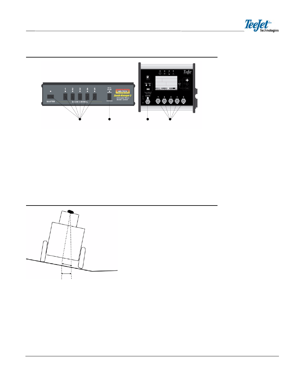 Tilt compensation module | TeeJet CenterLine User Guide v2.02 User Manual | Page 45 / 47