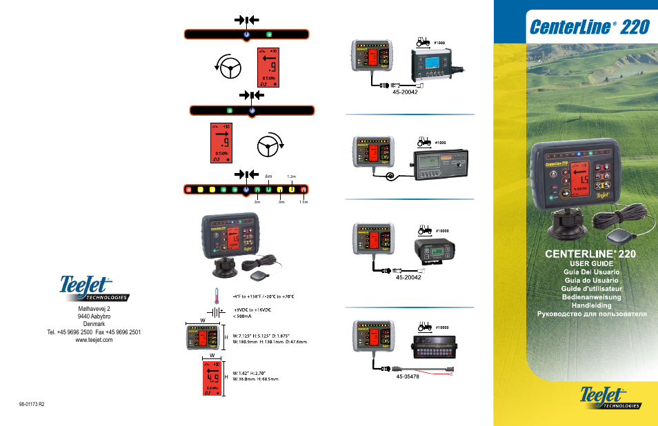 TeeJet CenterLine 220 User Guide_Metric User Manual | Page 2 / 2