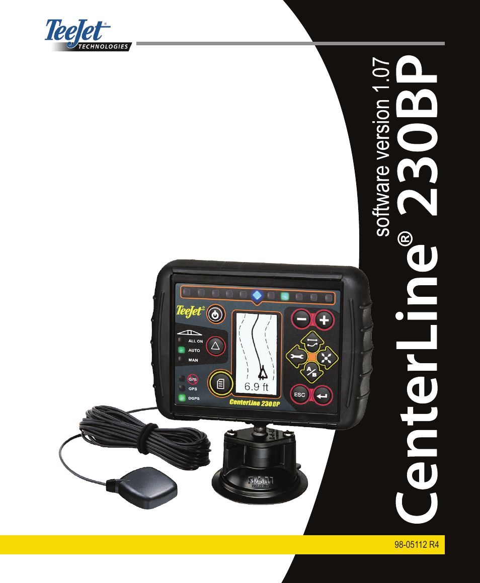 TeeJet CenterLine 230BP User Manual | 26 pages