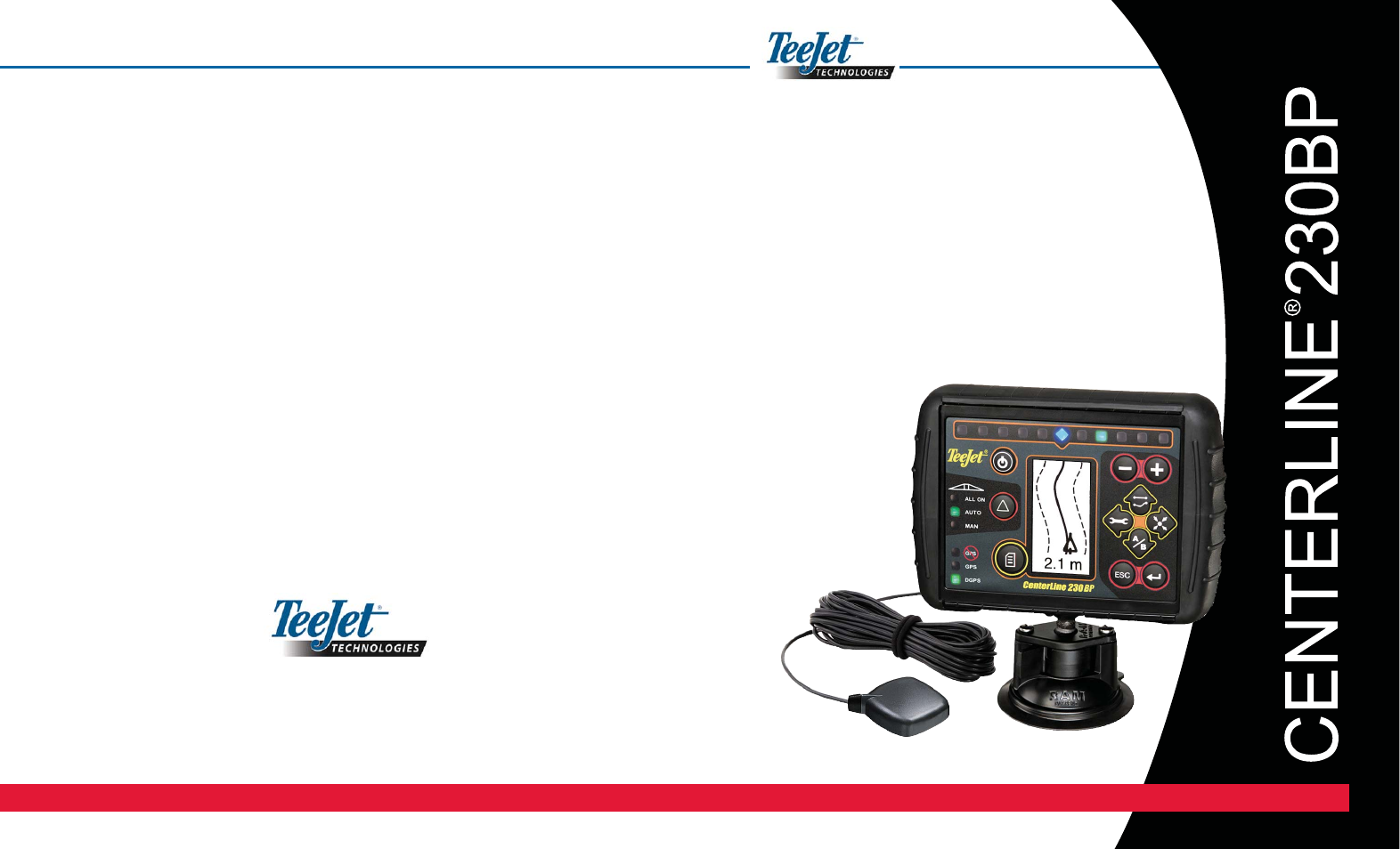 TeeJet CenterLine 230BP User Manual | 23 pages
