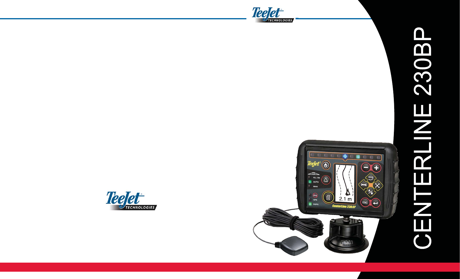 TeeJet CenterLine 230BP User Manual | 15 pages