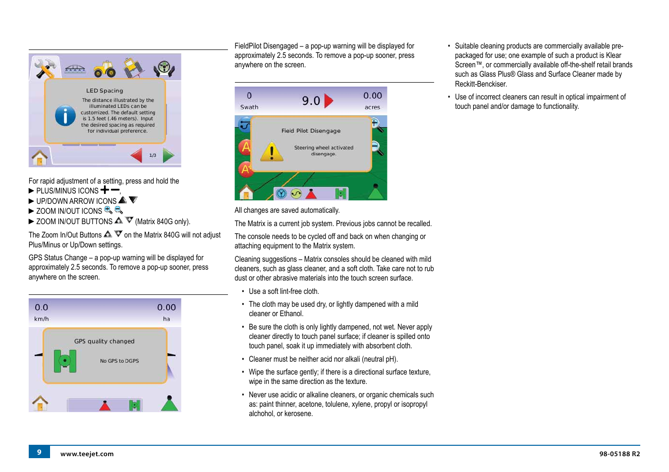TeeJet Matrix 840G User Manual User Manual | Page 14 / 67