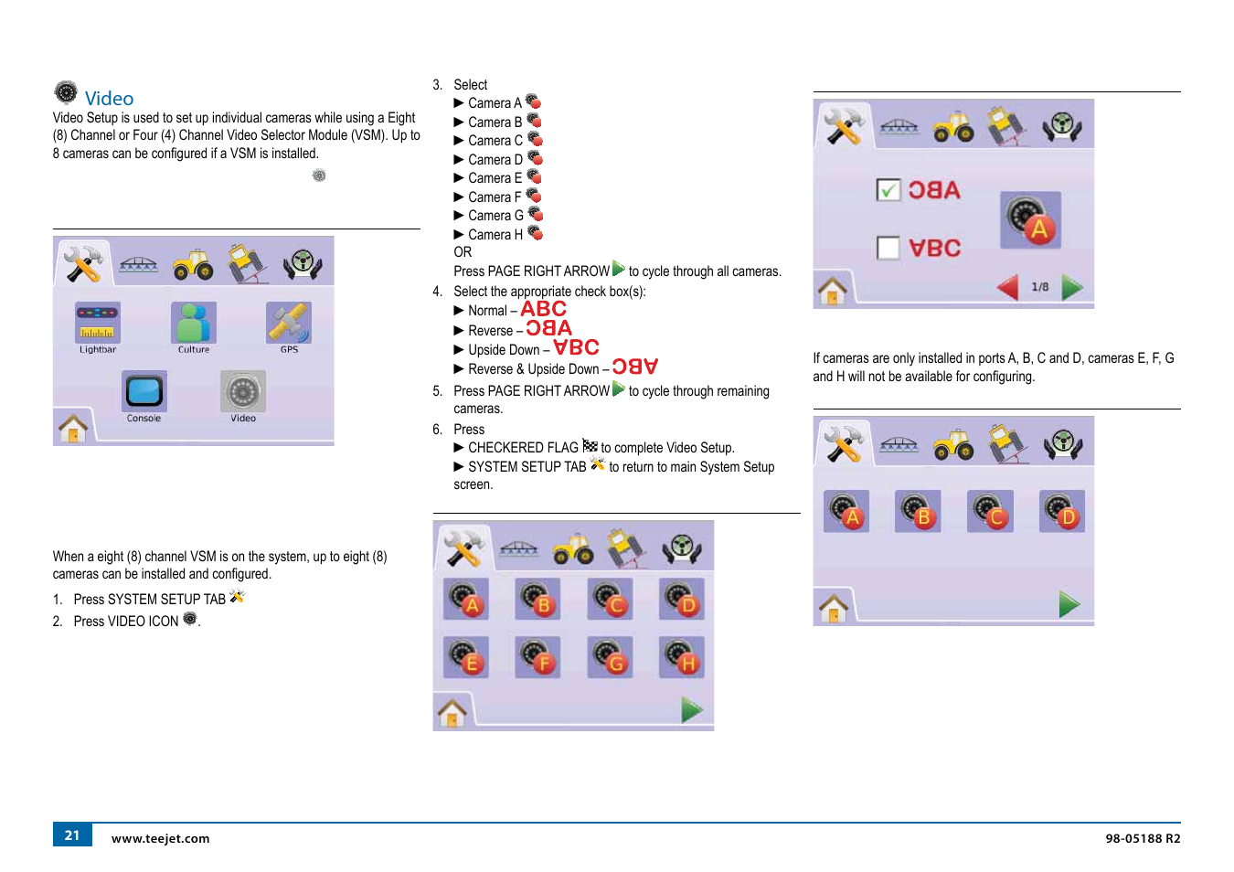 Video | TeeJet Matrix 840G User Manual User Manual | Page 26 / 67