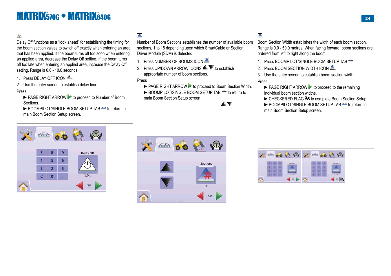 TeeJet Matrix 840G User Manual User Manual | Page 29 / 67