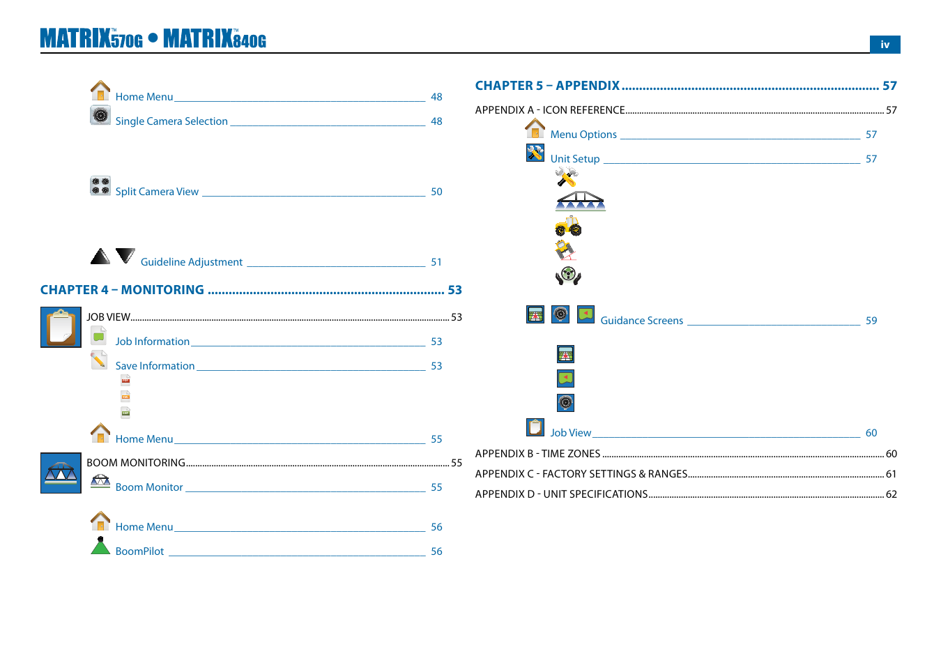 TeeJet Matrix 840G User Manual User Manual | Page 5 / 67