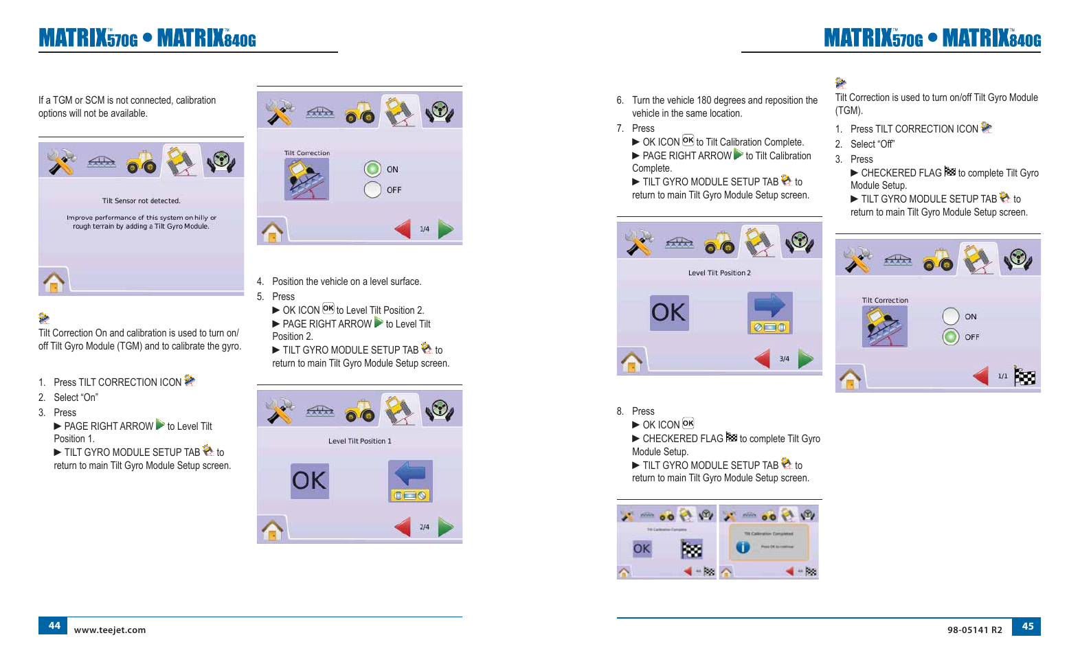 TeeJet Matrix 840G User Manual User Manual | Page 29 / 58