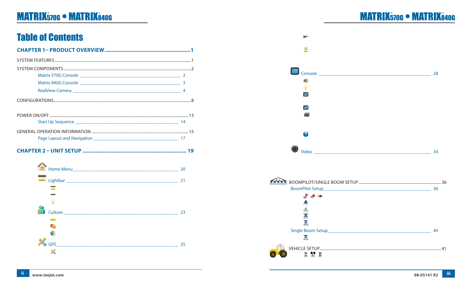 TeeJet Matrix 840G User Manual User Manual | Page 3 / 58