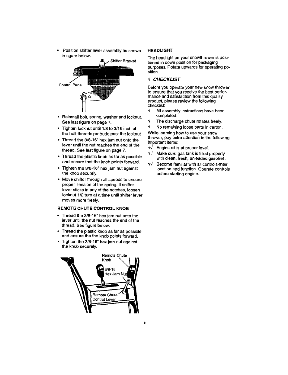 Craftsman 536.88123 User Manual | Page 8 / 24