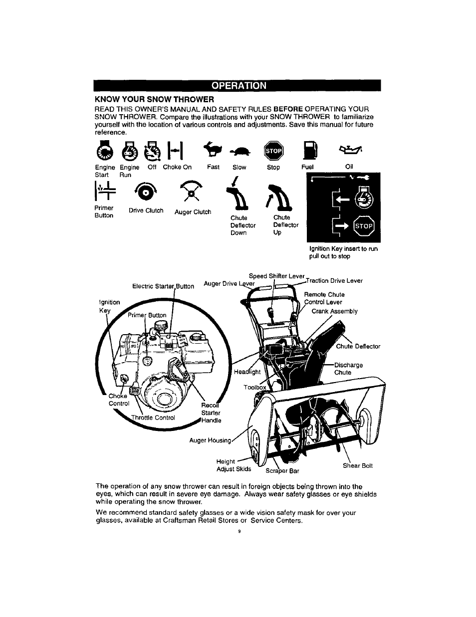 Operation, M m i | Craftsman 536.88123 User Manual | Page 9 / 24