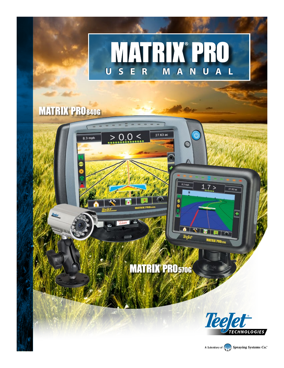 TeeJet Matrix Pro 840G User Manual User Manual | 127 pages