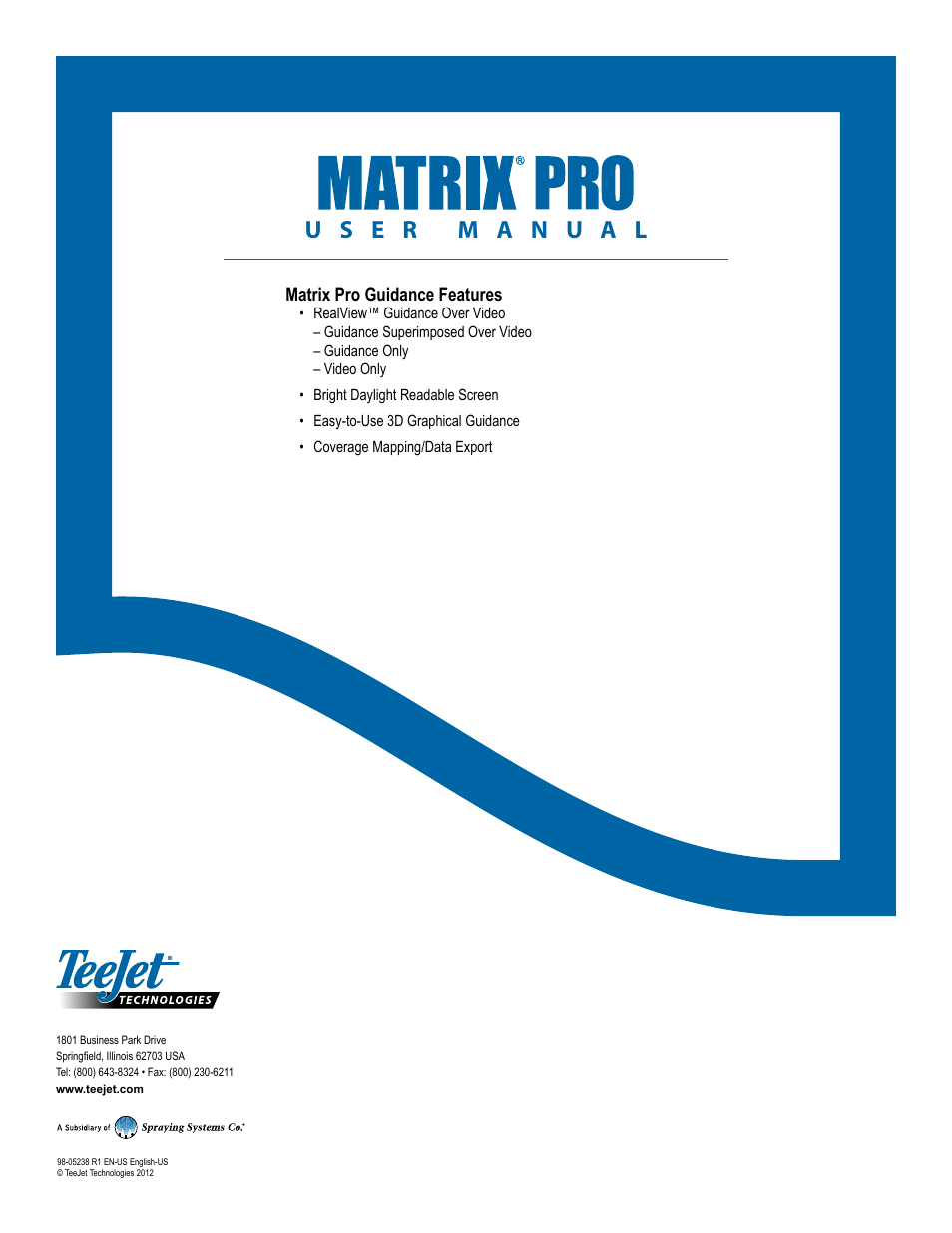 TeeJet Matrix Pro 840G User Manual User Manual | Page 127 / 127
