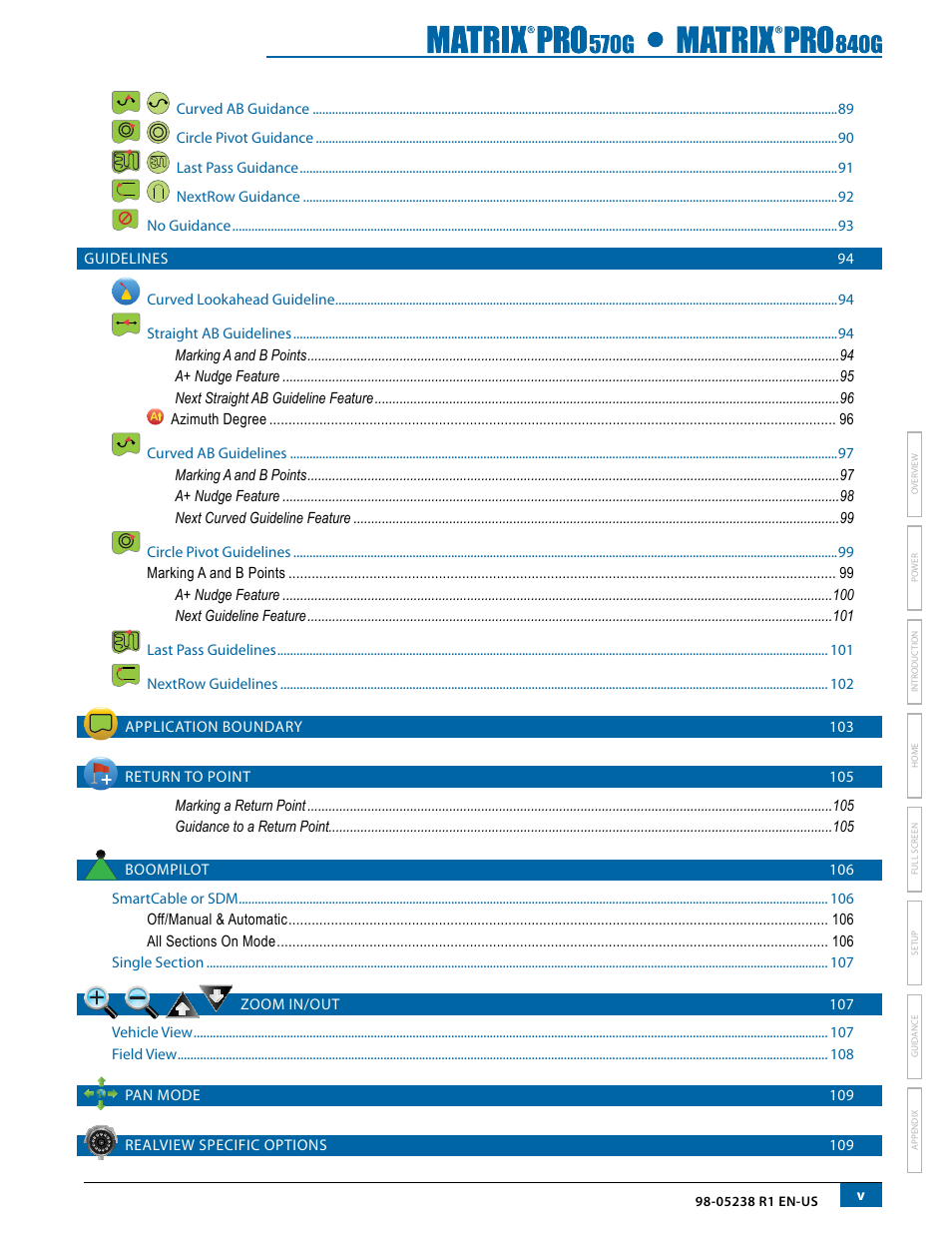 TeeJet Matrix Pro 840G User Manual User Manual | Page 6 / 127