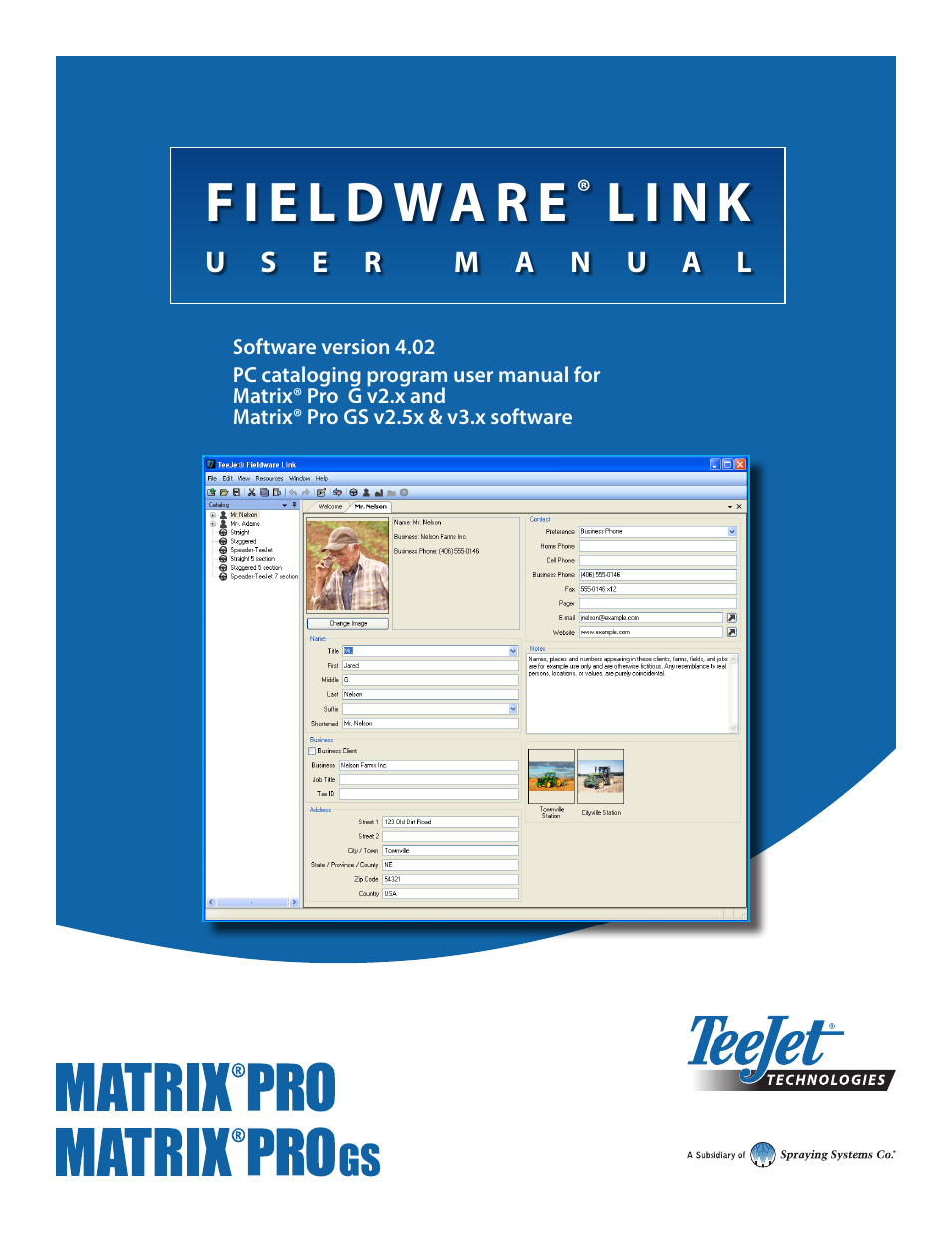 TeeJet Fieldware Link User Manual | 36 pages