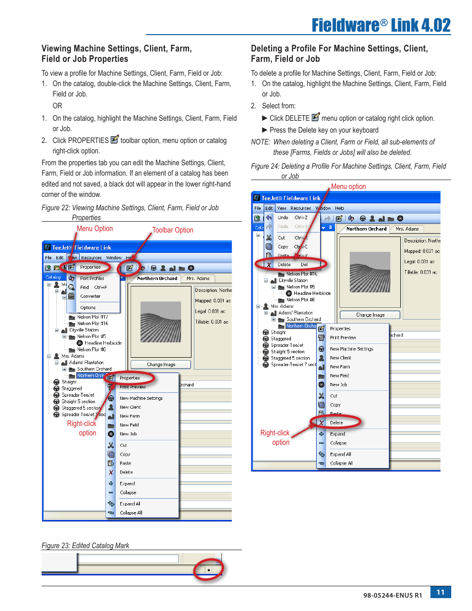 Fieldware, Link 4.02 | TeeJet Fieldware Link User Manual | Page 15 / 36