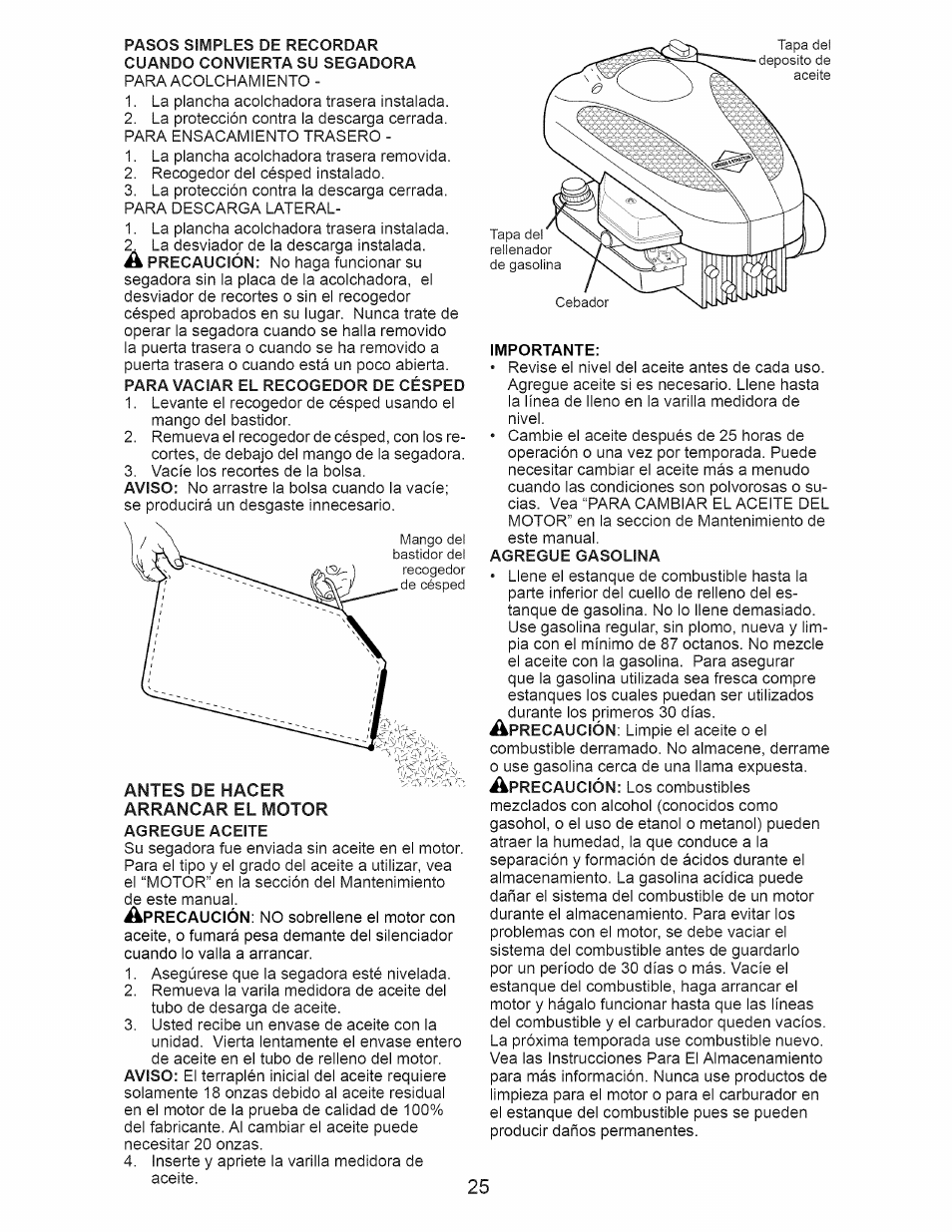 Craftsman 917.388201 User Manual | Page 25 / 44