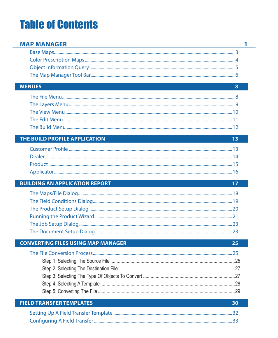 TeeJet Fieldware Tool User Manual | Page 2 / 48