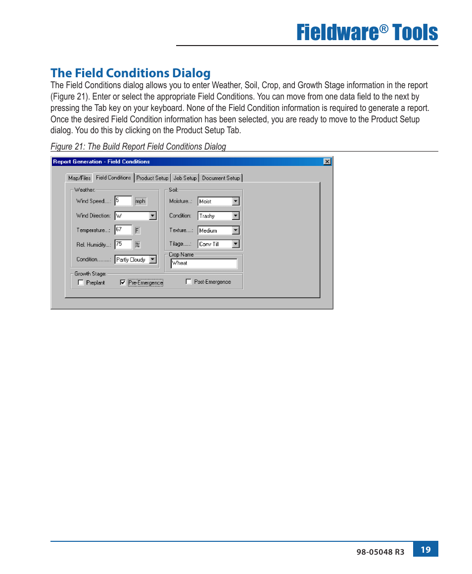 Fieldware, Tools | TeeJet Fieldware Tool User Manual | Page 23 / 48
