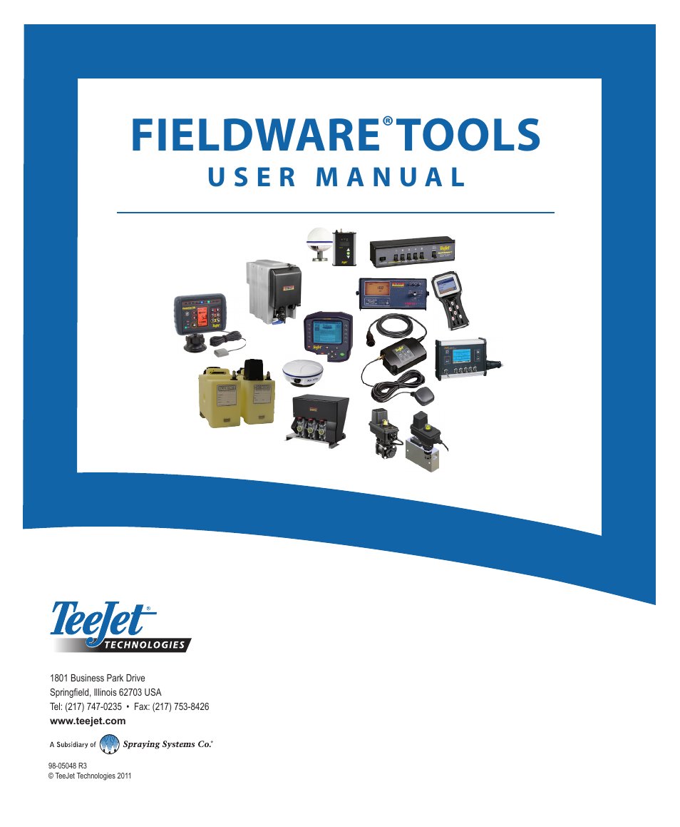 Fieldware, Tools | TeeJet Fieldware Tool User Manual | Page 48 / 48