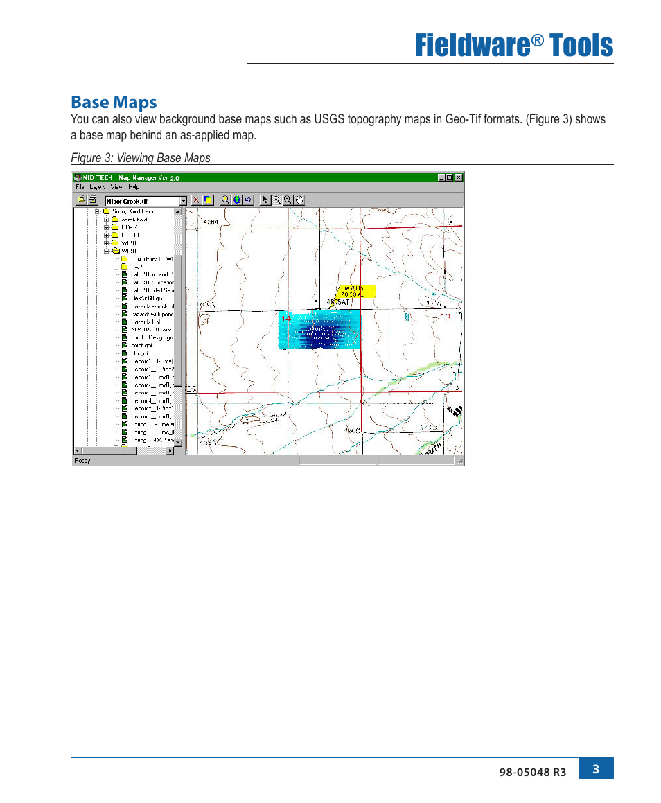 Fieldware, Tools | TeeJet Fieldware Tool User Manual | Page 7 / 48