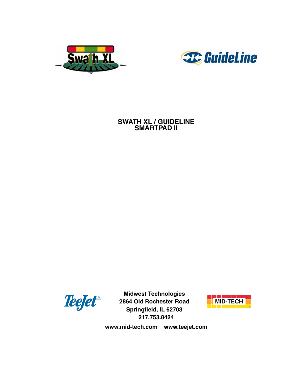 TeeJet GuideLine SmartPad II User Manual | 198 pages