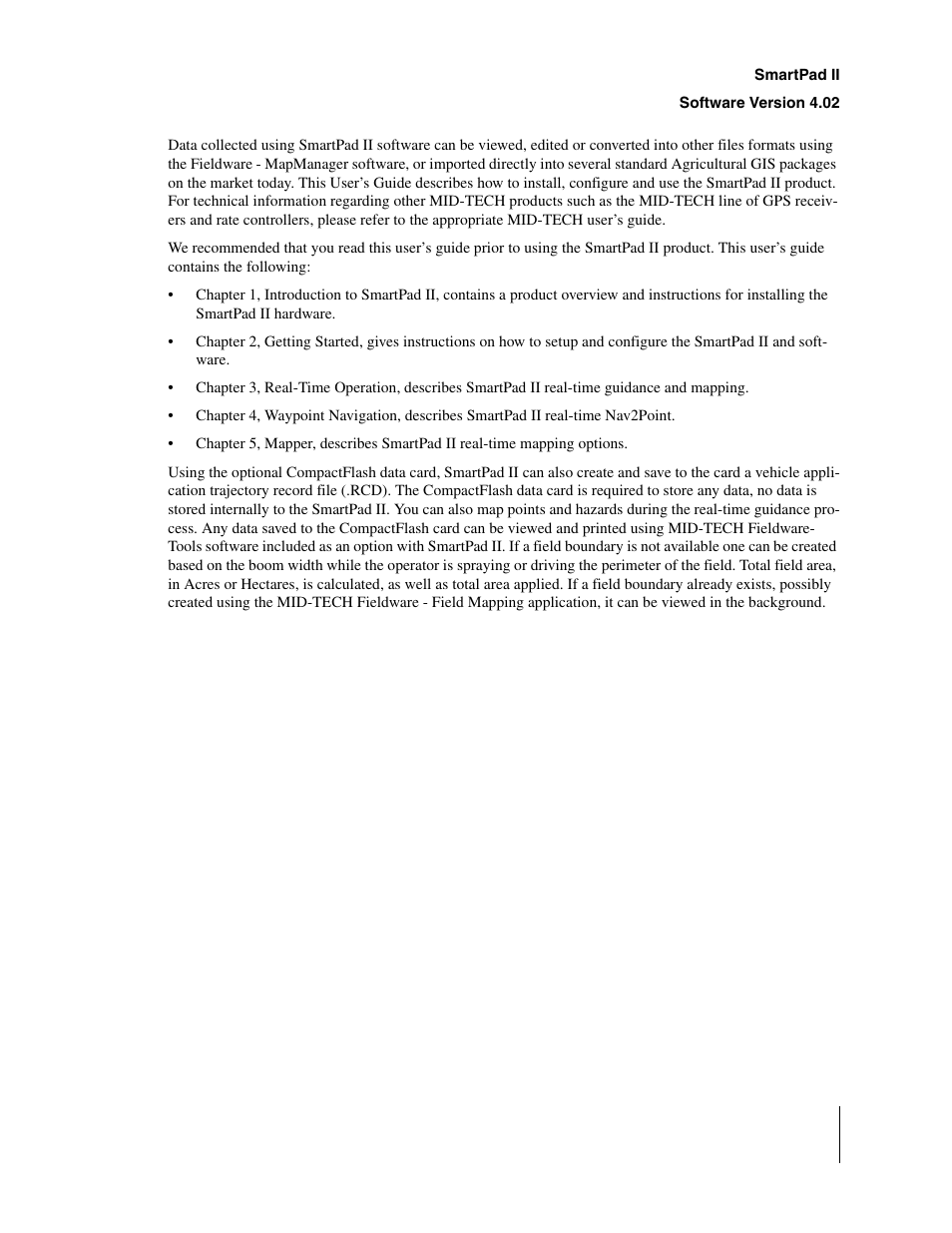 TeeJet GuideLine SmartPad II User Manual | Page 11 / 198